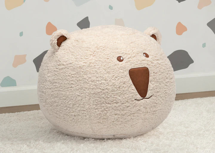 Bear Plush Pouf Ottoman