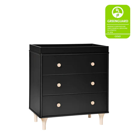 Lolly 3-Drawer Changer Dresser with Removable Changing Tray