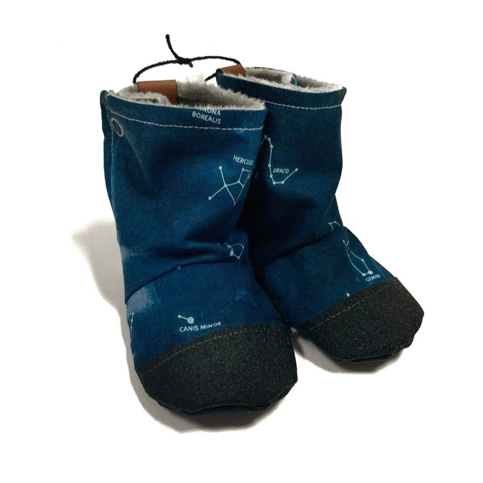 Constellations Cotton Booties | Bear Cub Clothing