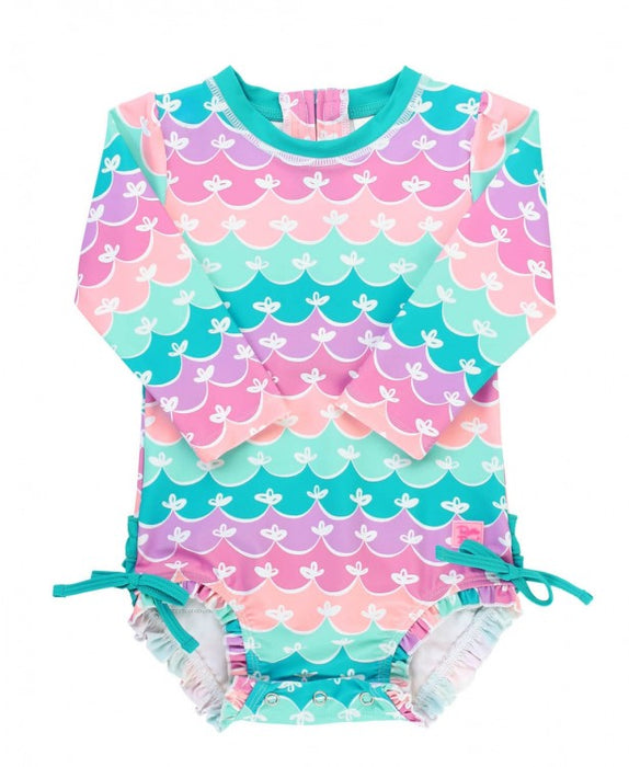 Mermaid One Piece Rash Guard