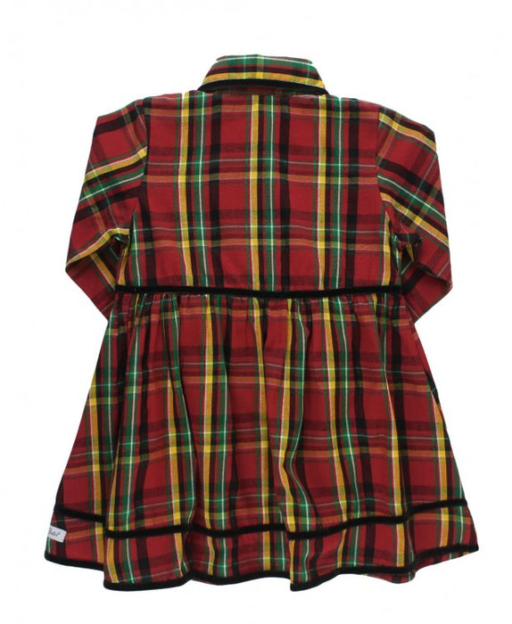 Remington Plaid Babydoll Dress | Ruffle Butts