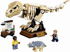 T.Rex Dinosaur Fossil Exhibition LEGO Jurassic World Set