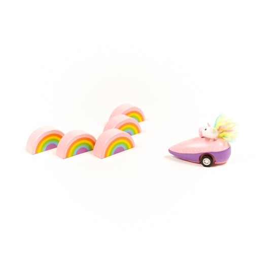 Unicorn & Rainbow Bowling Toy