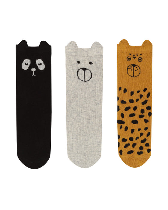 Animal Socks - 3 Pack