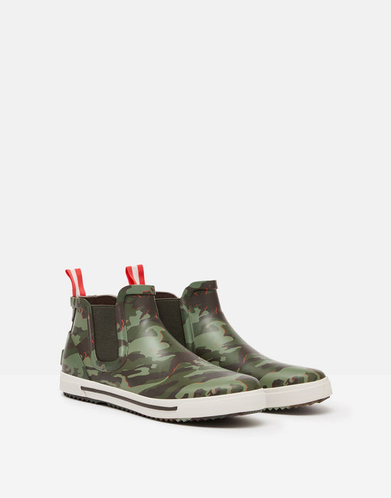 Camo Dino Short Rain Boots