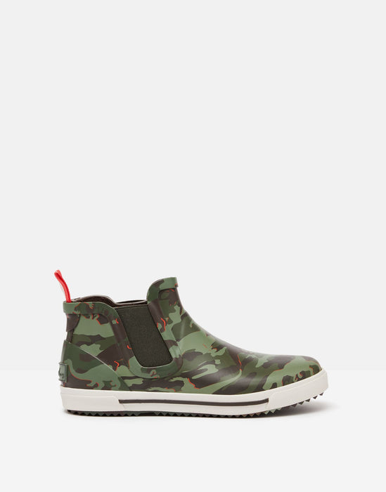 Camo Dino Short Rain Boots