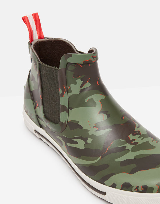 Camo Dino Short Rain Boots