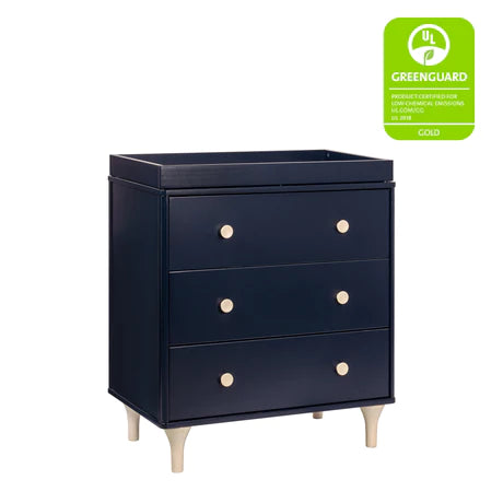 Lolly 3-Drawer Changer Dresser with Removable Changing Tray