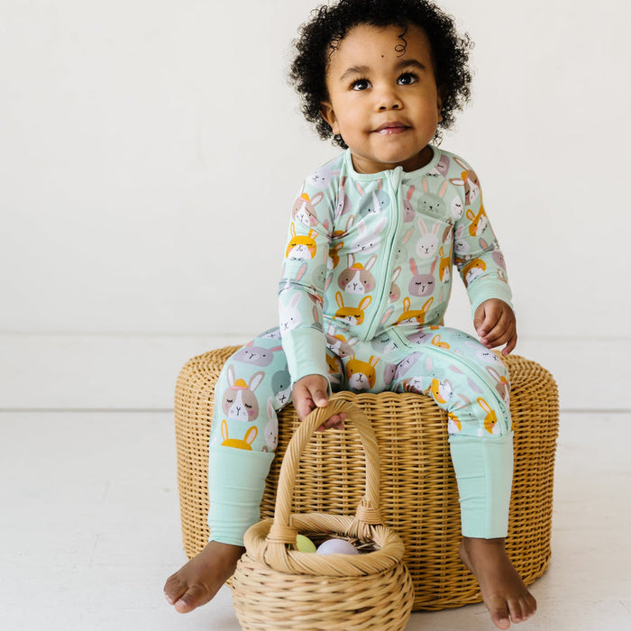 Rad Rabbits Bamboo Convertible Romper/Sleeper