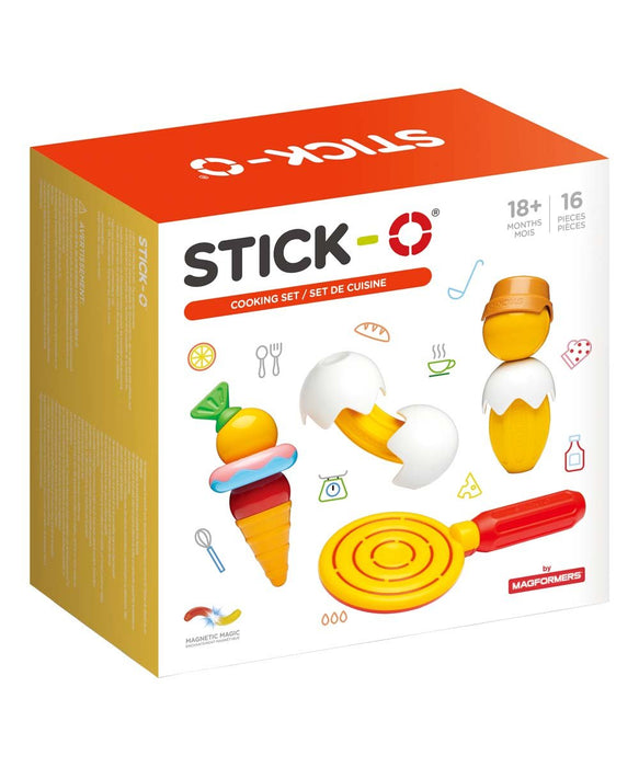 Cooking Set - 16 Piece Magnetic Set | Magformers