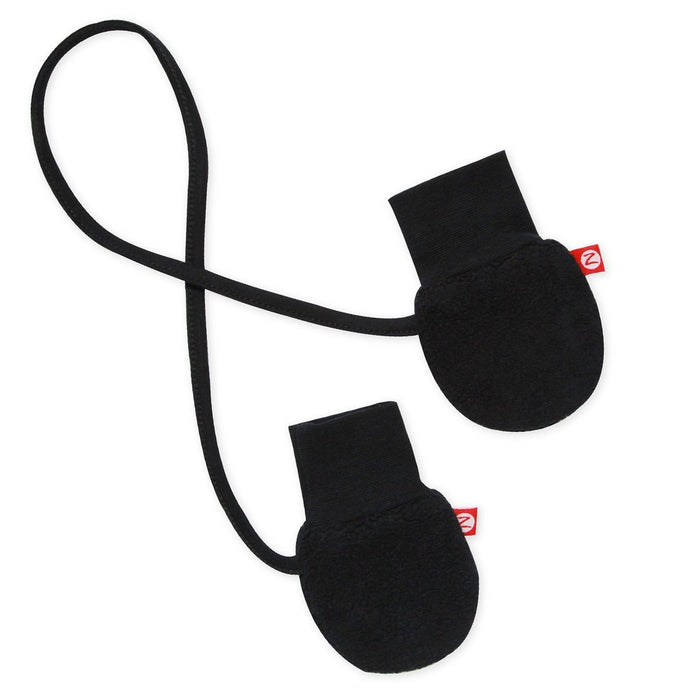 Black Fleece Lined Mitten | Zutano